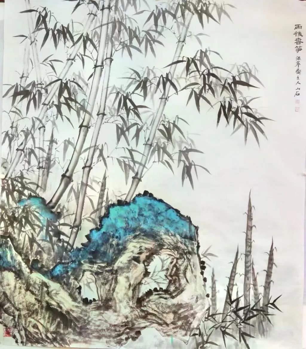 吴山石丨沉醉自然仙境，品味国画之美