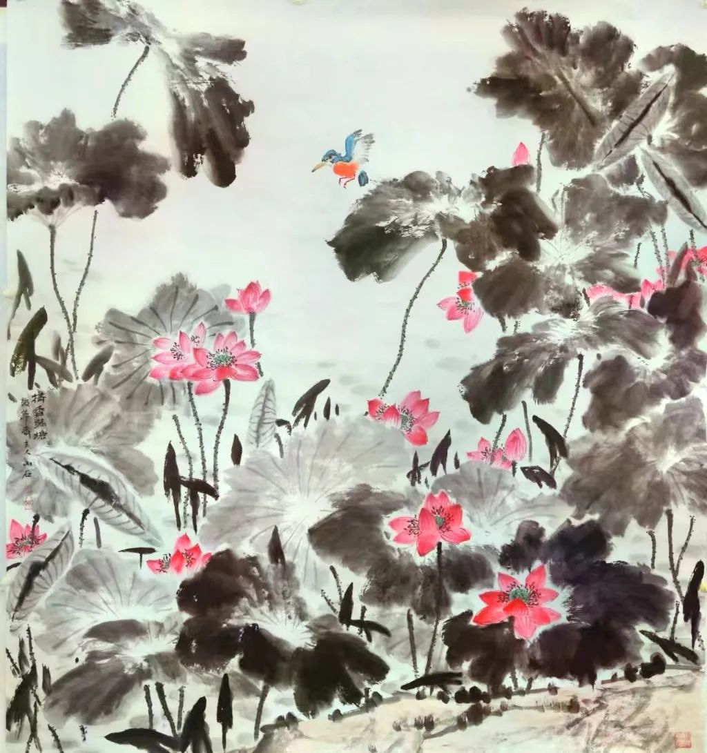 吴山石丨沉醉自然仙境，品味国画之美