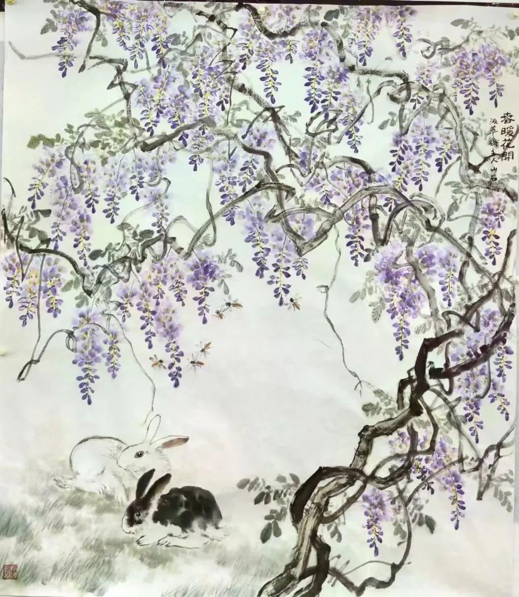 吴山石丨沉醉自然仙境，品味国画之美