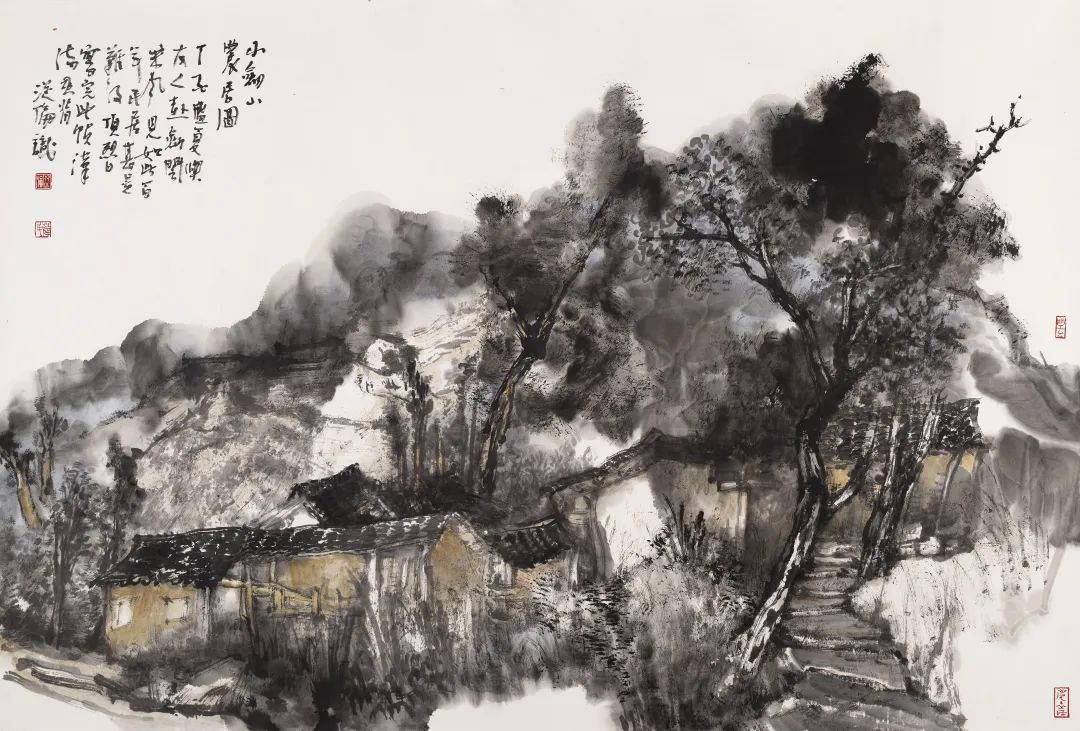 胸中有千壑，著名画家薛从伦应邀参展“春来，宜归乡——2024年度主题系列作品邀请展”