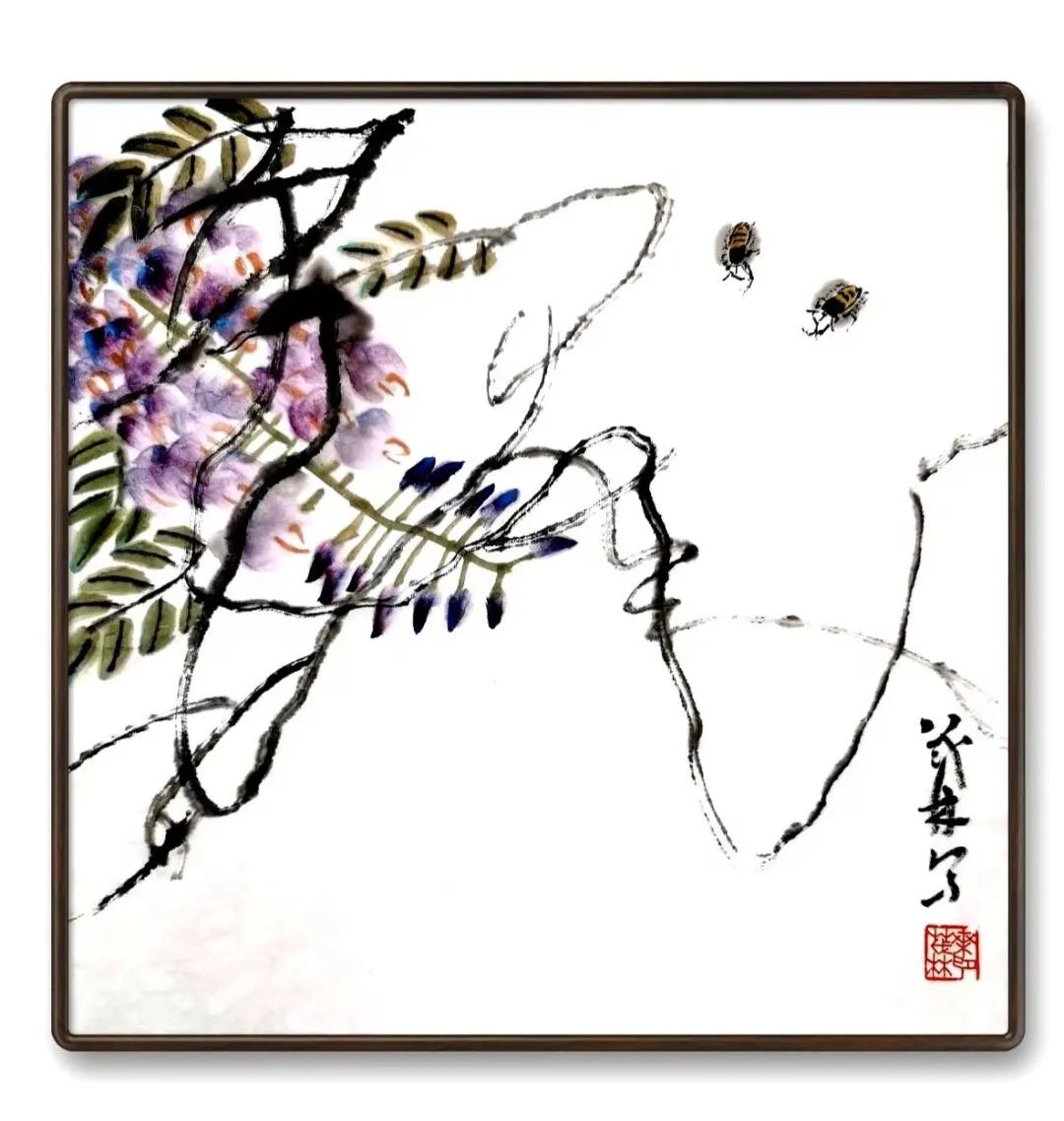 叶茂林写意花鸟画丨清新自然，极具诗情画意