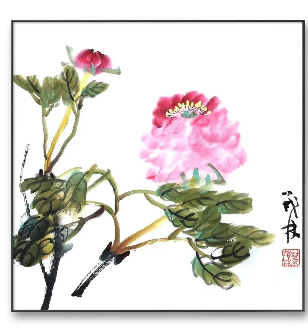 叶茂林写意花鸟画丨清新自然，极具诗情画意