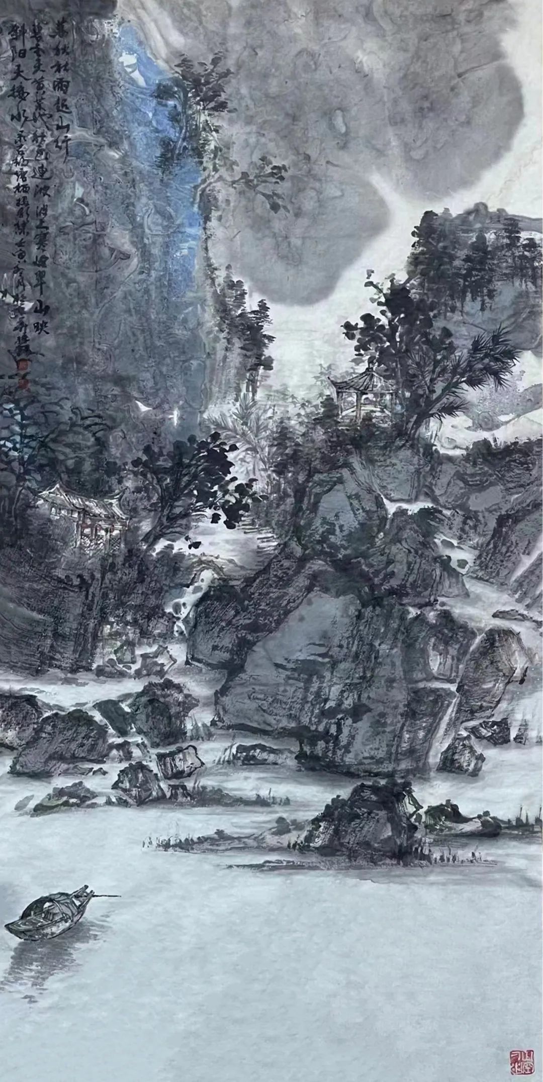 故土寻山水，著名画家孙剑应邀参展“春来，宜归乡——2024年度主题系列作品邀请展”