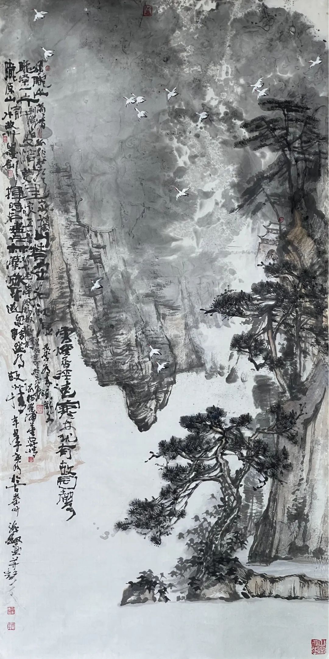 故土寻山水，著名画家孙剑应邀参展“春来，宜归乡——2024年度主题系列作品邀请展”