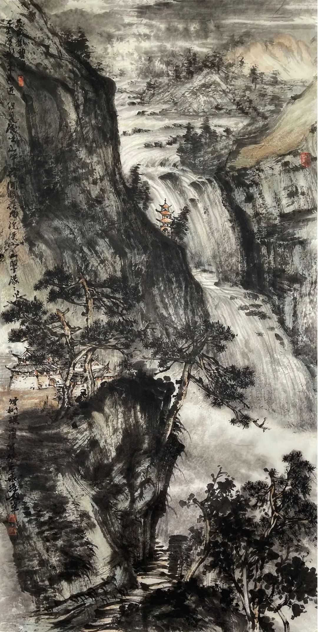 故土寻山水，著名画家孙剑应邀参展“春来，宜归乡——2024年度主题系列作品邀请展”