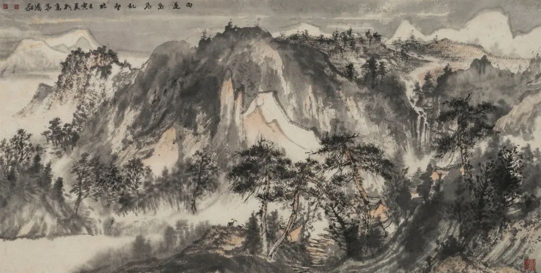 故土寻山水，著名画家孙剑应邀参展“春来，宜归乡——2024年度主题系列作品邀请展”