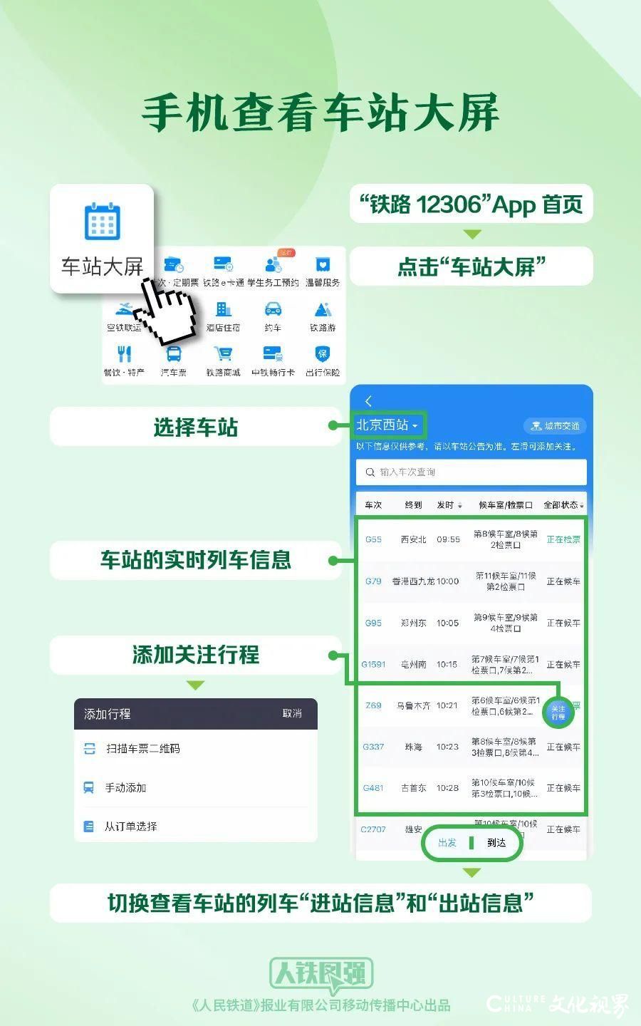 动动手指，马上解决！一文带你了解铁路12306App的这些功能