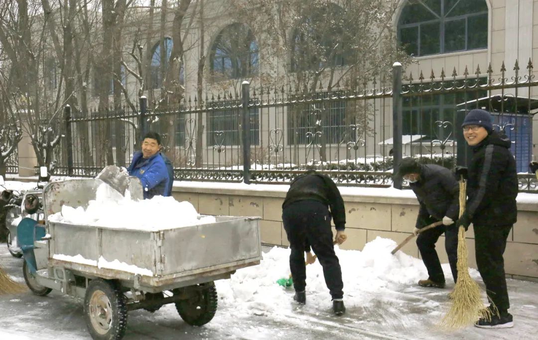 得利斯 | 以雪为令，闻雪而动，行动是最好的“融雪剂”