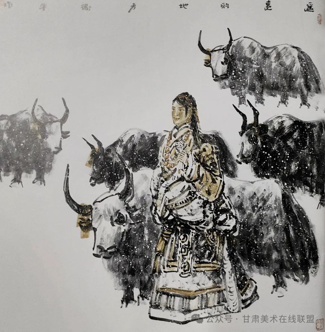 思深远而有余意，言有尽而意无穷——品悟西部画家张卫平绘画中的荡气回肠