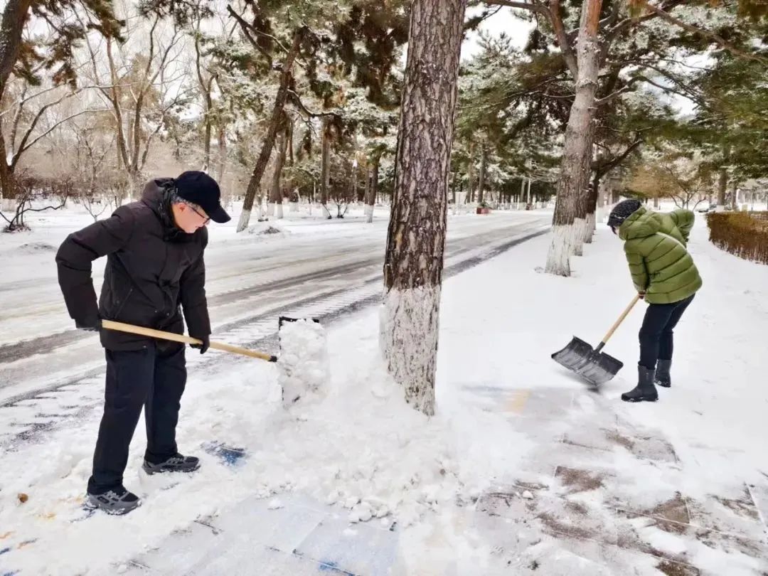 大雪无情，暖心有爱——世茂服务人撑起第一安全伞，为业主排忧解难