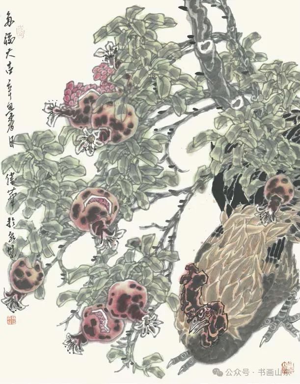 王胜华花鸟画丨面对自然的交流，自出机杼的创造