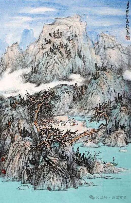 刘明丨山水画笔墨是中国绘画品格与人文品格的融汇和升华