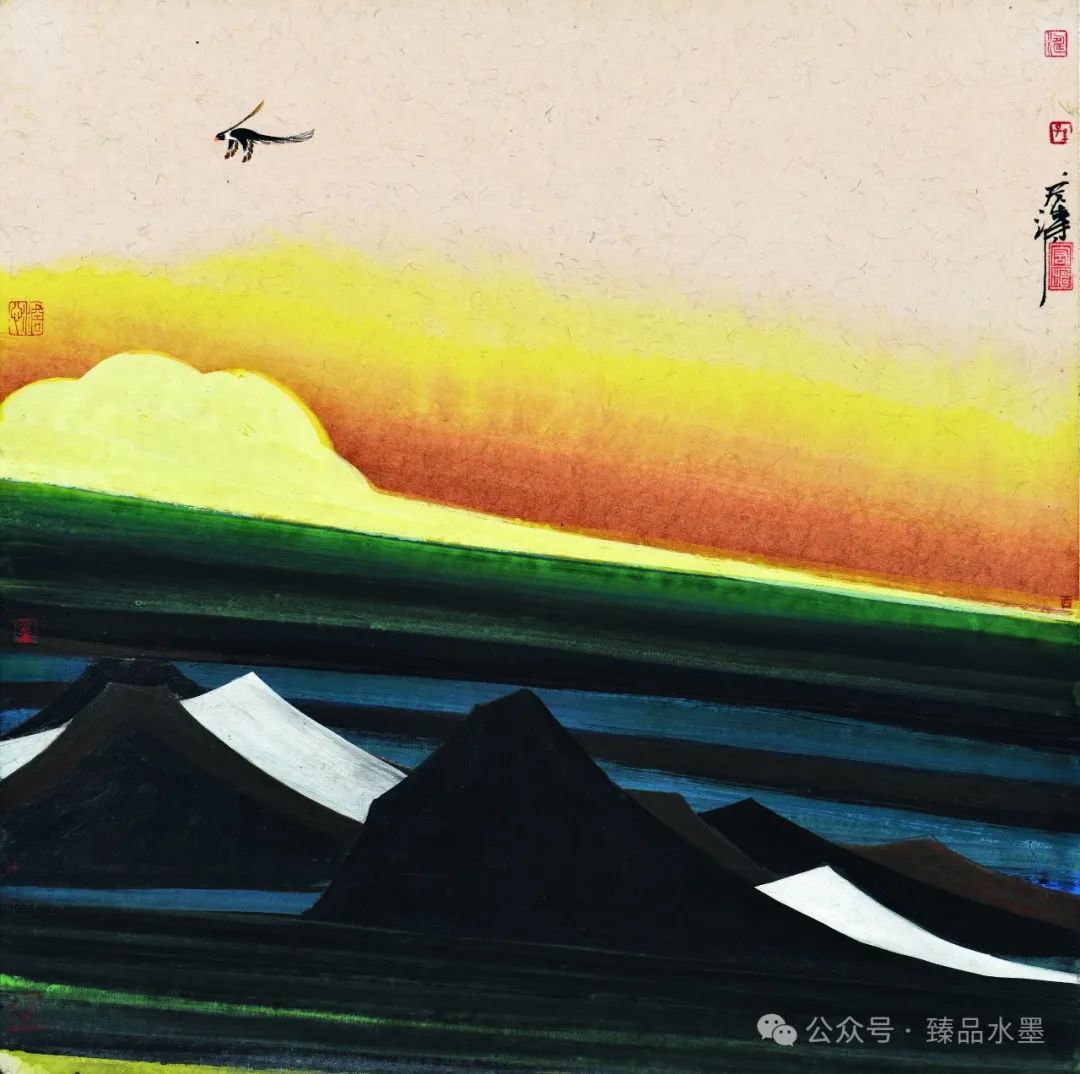 色墨无碍 奇谲以呈，著名画家孙宏涛应邀参展“画说长安——陕西中国画名家小品邀请展”