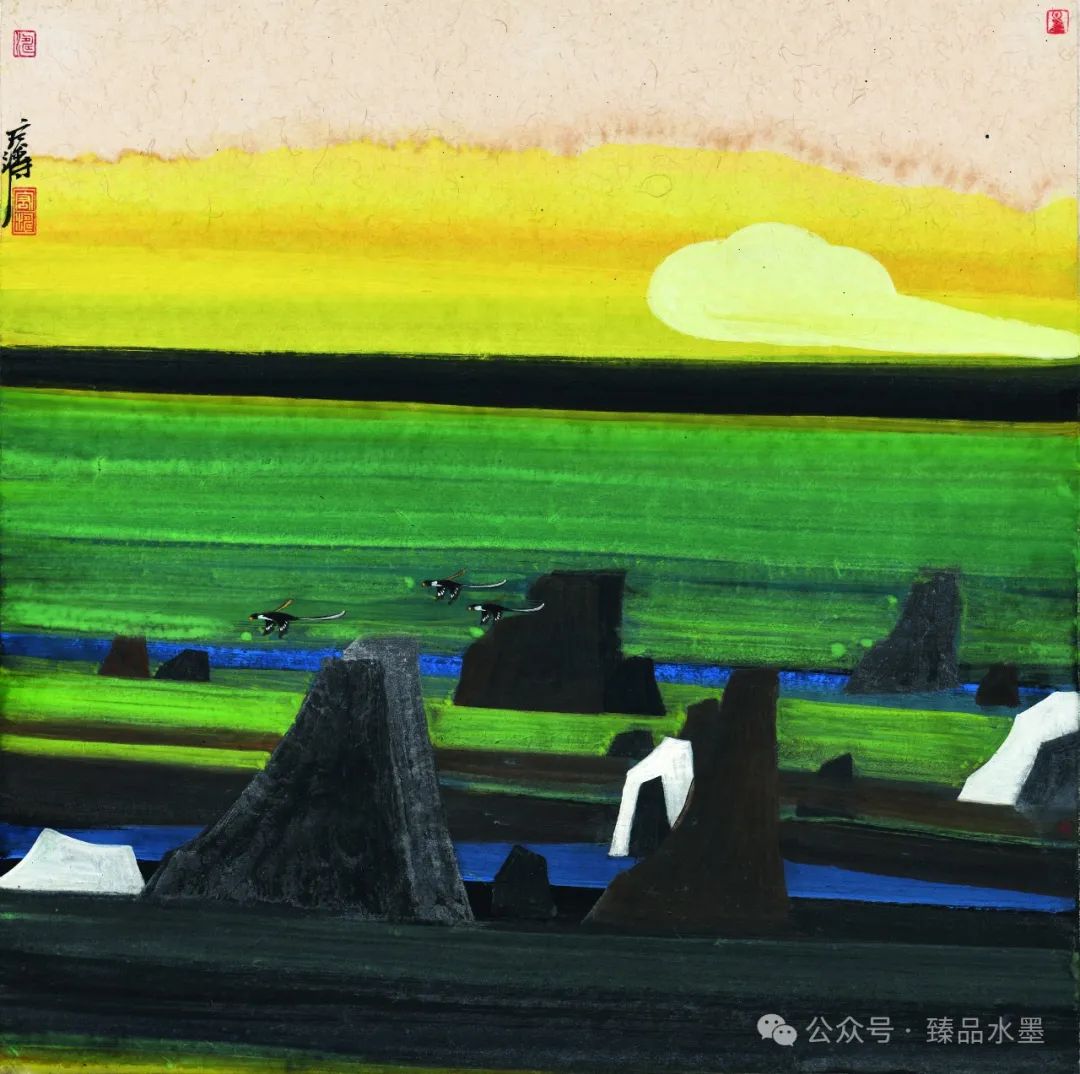 色墨无碍 奇谲以呈，著名画家孙宏涛应邀参展“画说长安——陕西中国画名家小品邀请展”