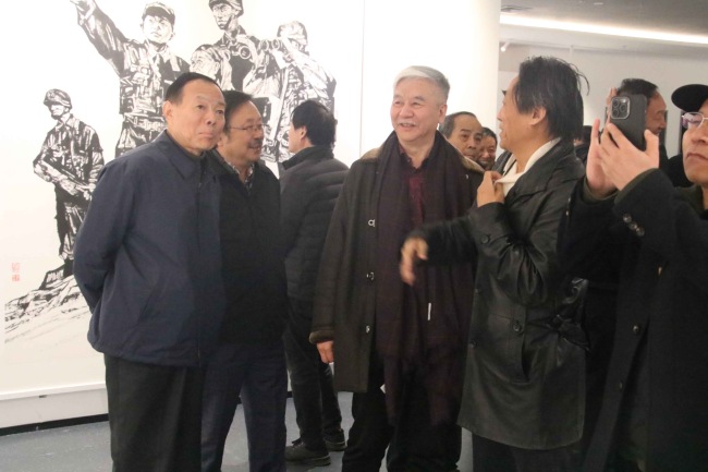 “墨局——当代七人展”在陕西国画院美术馆展出，持续至3月27日