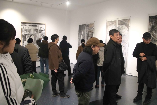 “墨局——当代七人展”在陕西国画院美术馆展出，持续至3月27日