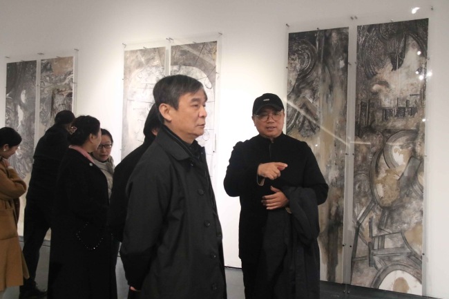 “墨局——当代七人展”在陕西国画院美术馆展出，持续至3月27日