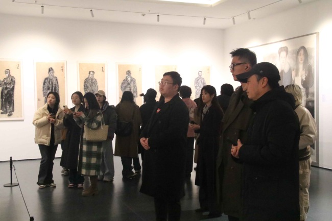 “墨局——当代七人展”在陕西国画院美术馆展出，持续至3月27日