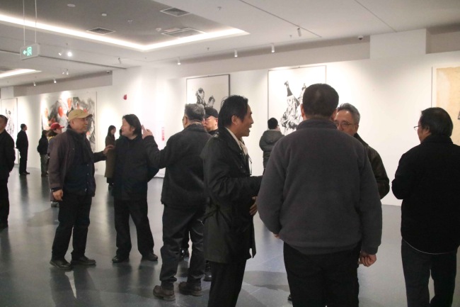 “墨局——当代七人展”在陕西国画院美术馆展出，持续至3月27日