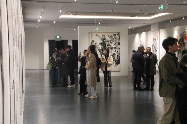 “墨局——当代七人展”在陕西国画院美术馆展出，持续至3月27日