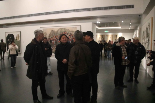 “墨局——当代七人展”在陕西国画院美术馆展出，持续至3月27日