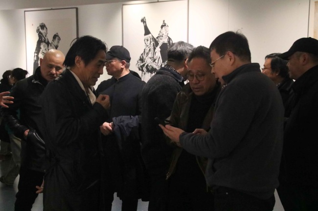 “墨局——当代七人展”在陕西国画院美术馆展出，持续至3月27日