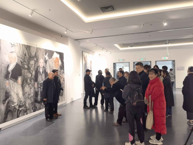 “墨局——当代七人展”在陕西国画院美术馆展出，持续至3月27日