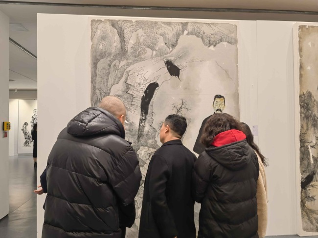 “墨局——当代七人展”在陕西国画院美术馆展出，持续至3月27日