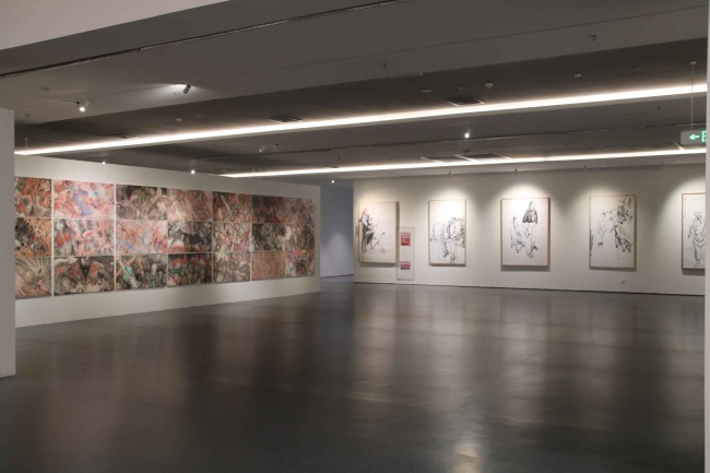 “墨局——当代七人展”在陕西国画院美术馆展出，持续至3月27日