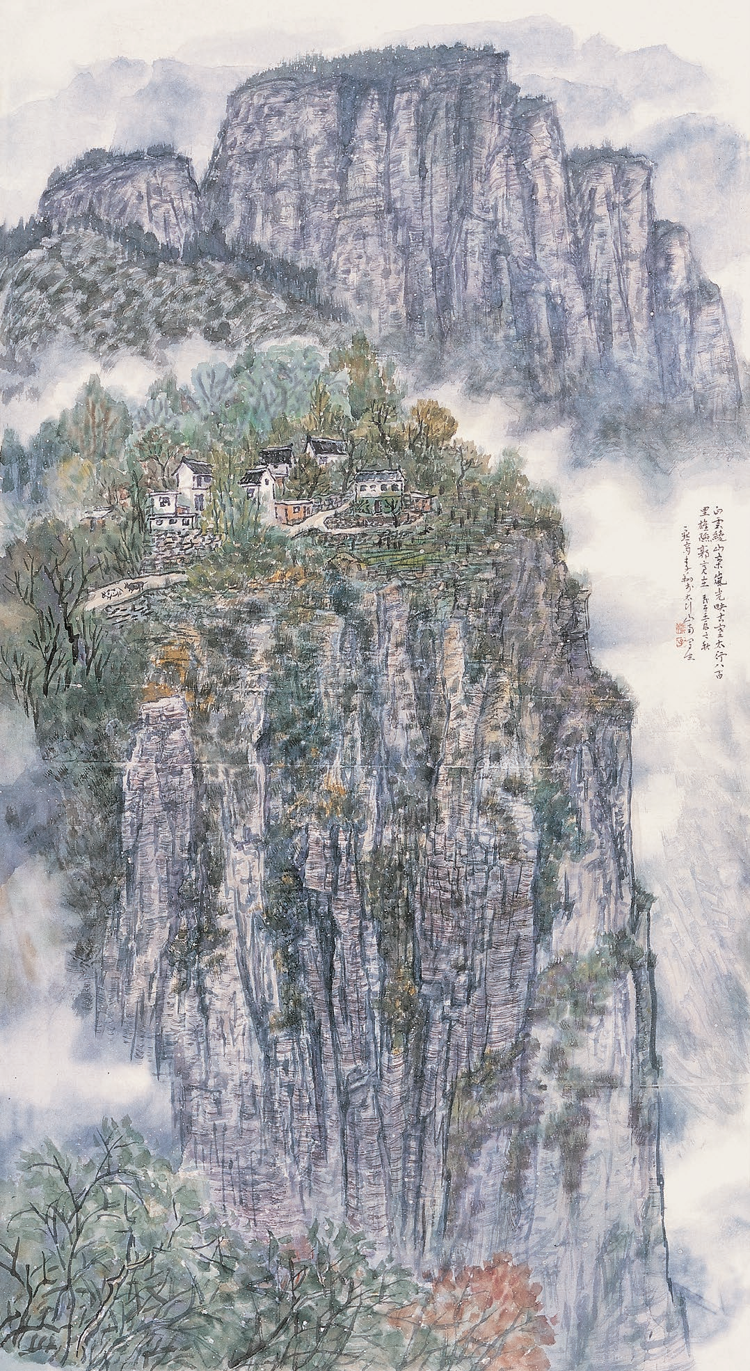 “丘壑有声·山水序——首届中国工笔山水画学术邀请展”特邀艺术家作品欣赏