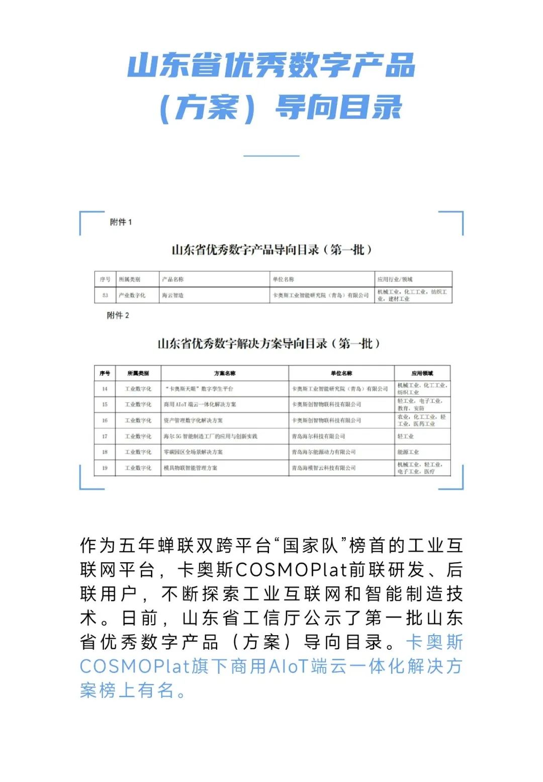 卡奥斯用数字化的“针”赋能企业“化繁为简”，塑造未来智能生活的新可能