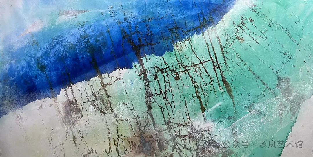 对话著名彩墨艺术家郑忠丨从潜水员到艺术家，多元生命的艺术融合