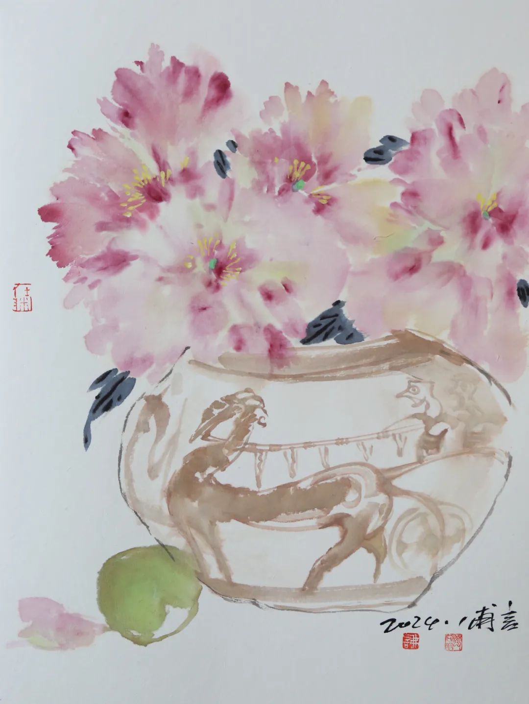 “春之声”2024山东画院迎春作品展开展，展至4月4日