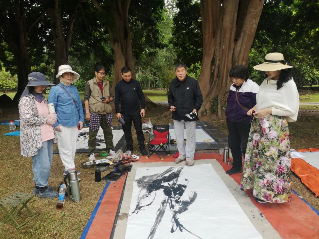 2024年张晖写意花鸟画工作室西双版纳写生作品微展