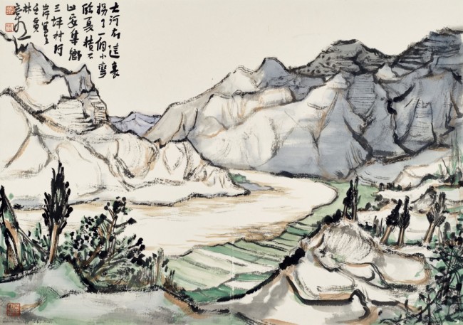 上春山，入画来，在林容生的诗与画中遇见春天