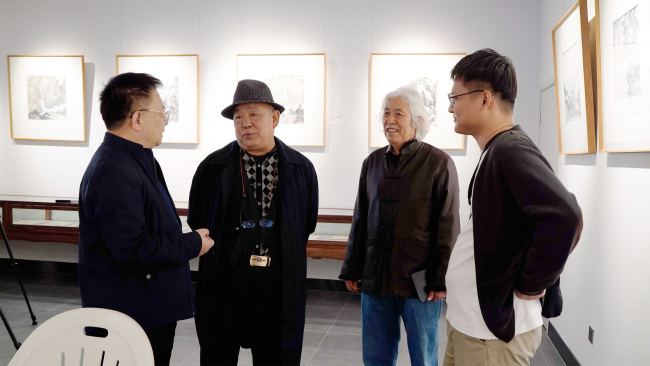 “我见田园——杨枫写生作品展”在济南隆重开展