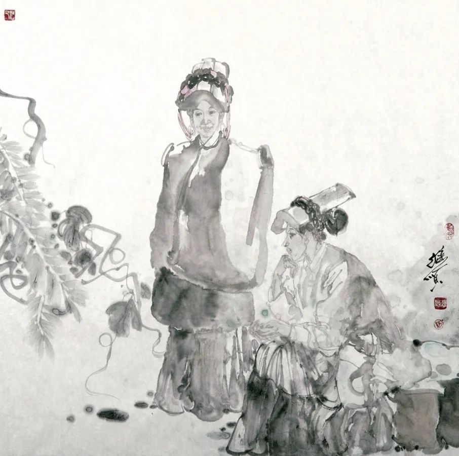 类维顺中国画丨直面现实，画以载道