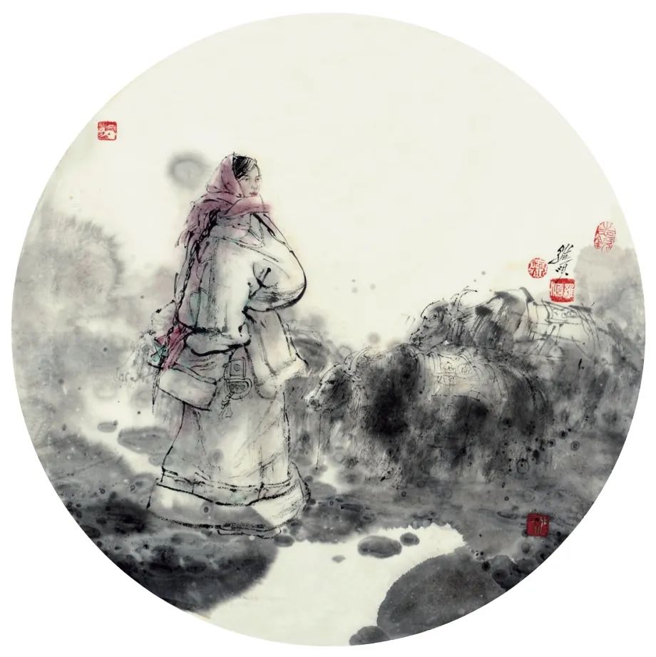 类维顺中国画丨直面现实，画以载道