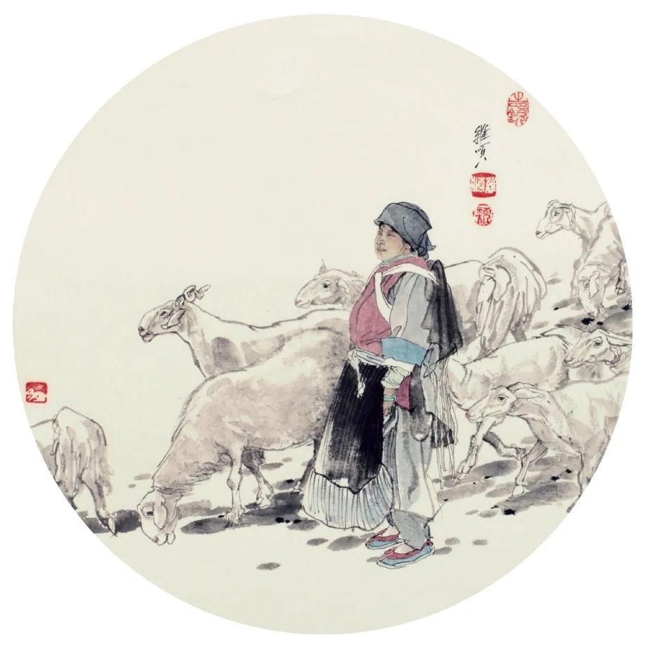 类维顺中国画丨直面现实，画以载道