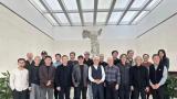 中国美协壁画艺委会名誉主任唐小禾、主任王颖生一行造访浙江全山石艺术中心