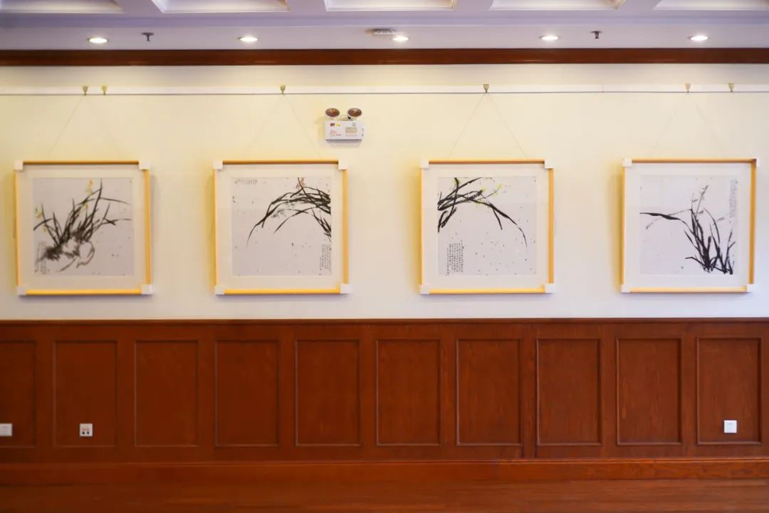 大明湖畔幽兰香——“咏兰·何茂峰书画艺术展”巡展至山东省图书馆尼山书院