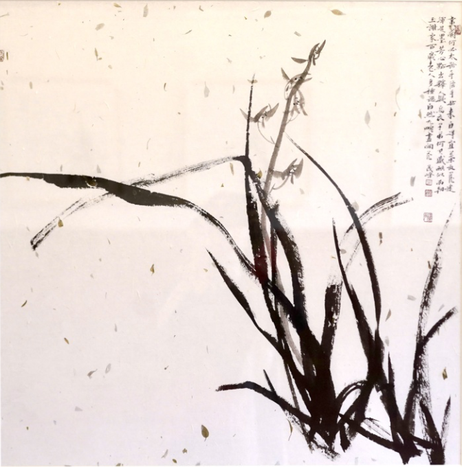 大明湖畔幽兰香——“咏兰·何茂峰书画艺术展”巡展至山东省图书馆尼山书院