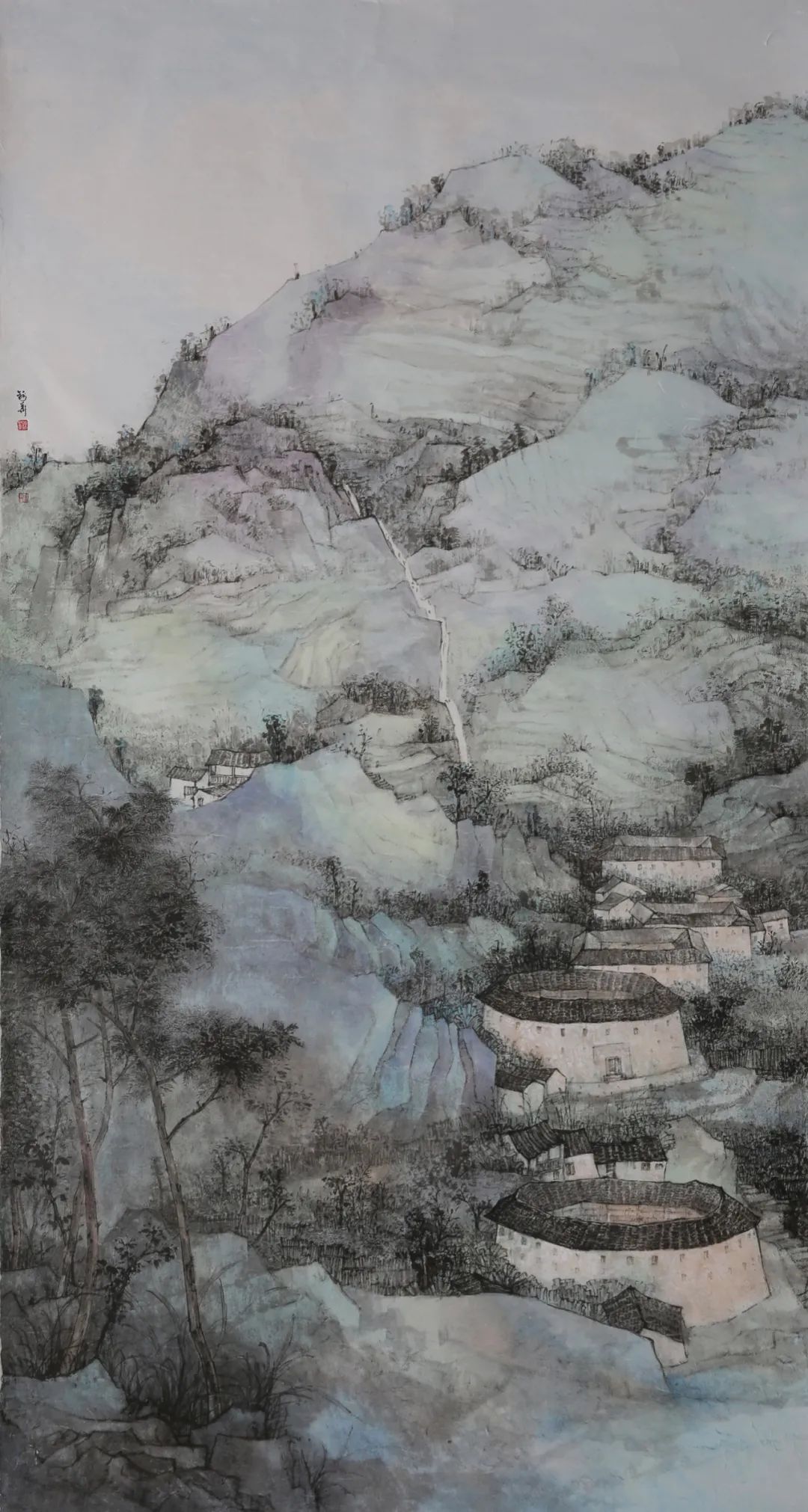 张锦华山水画 | 流淌在闽山云雾间的无穷画意