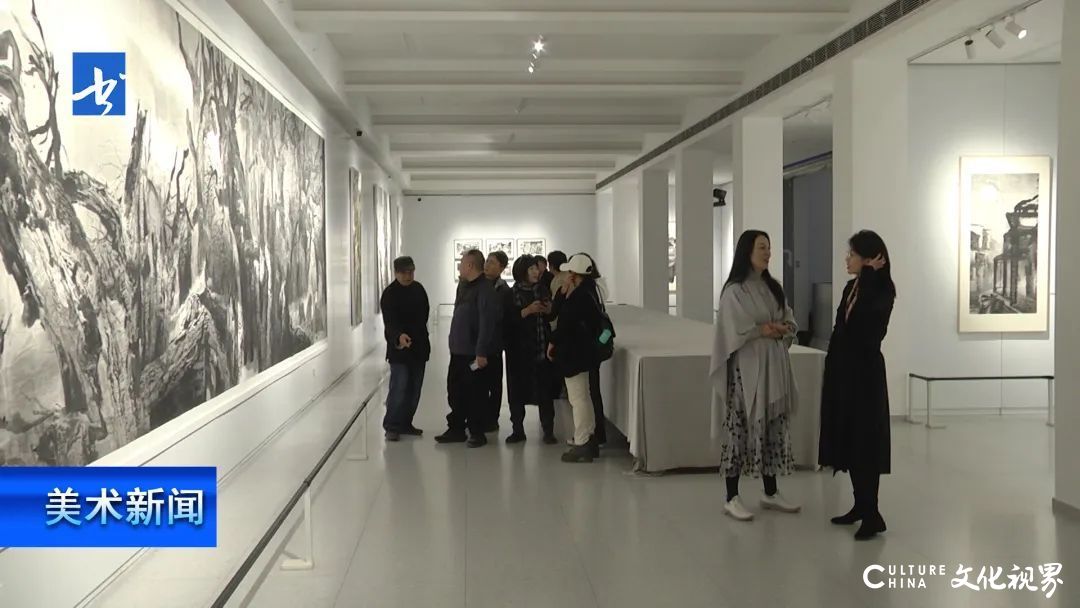 “和而不同·邹明艺术作品展”在山西太原摩诘美术馆开幕，展期至5月12日