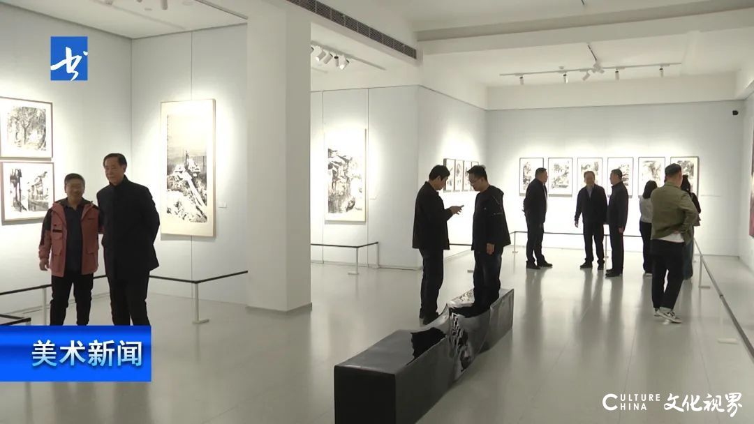 “和而不同·邹明艺术作品展”在山西太原摩诘美术馆开幕，展期至5月12日