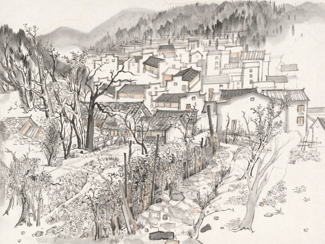 李伟写生作品丨造型生动且鲜活，笔墨浑朴且意趣
