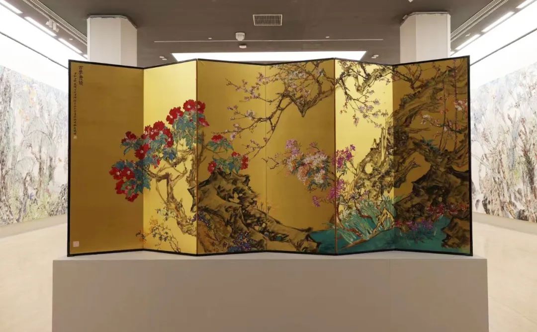“虚伫神素——李雪松花鸟画作品展”在中国美术馆开幕，展期至4月16日