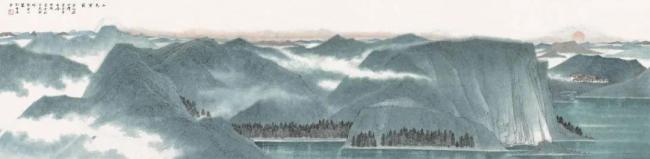 “未见山——高云山水作品巡展”在扬州瘦西湖展出中，30余件新作亮相