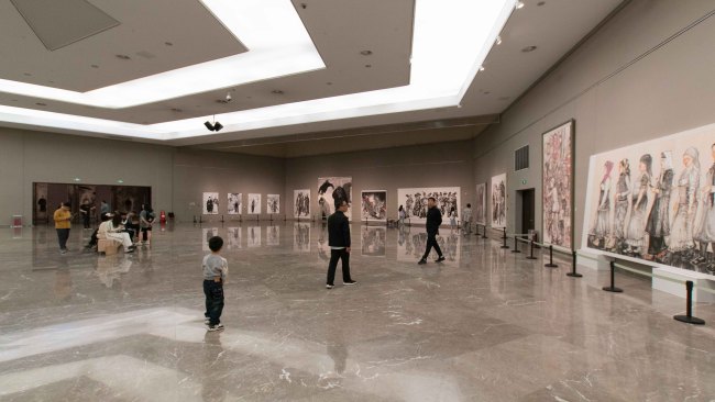 一场以“墨”为名的“艺术局” | “墨局——当代七人展”今日在济南美术馆盛大开幕