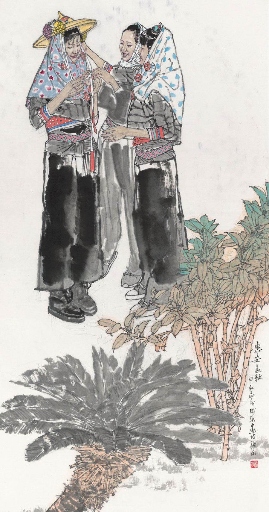 马国强中国人物画丨用生动笔墨讴歌现实生活，用工匠精神雕琢时代印记